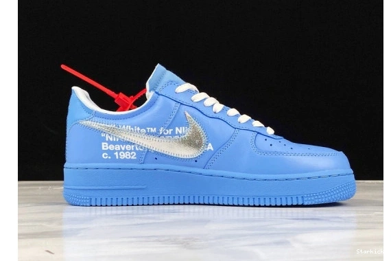 Blue Air Nike Off-White  1 Low CI1173-400 University Force MCA 0820